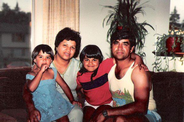 Family portrait, Renton Washington, 1980s