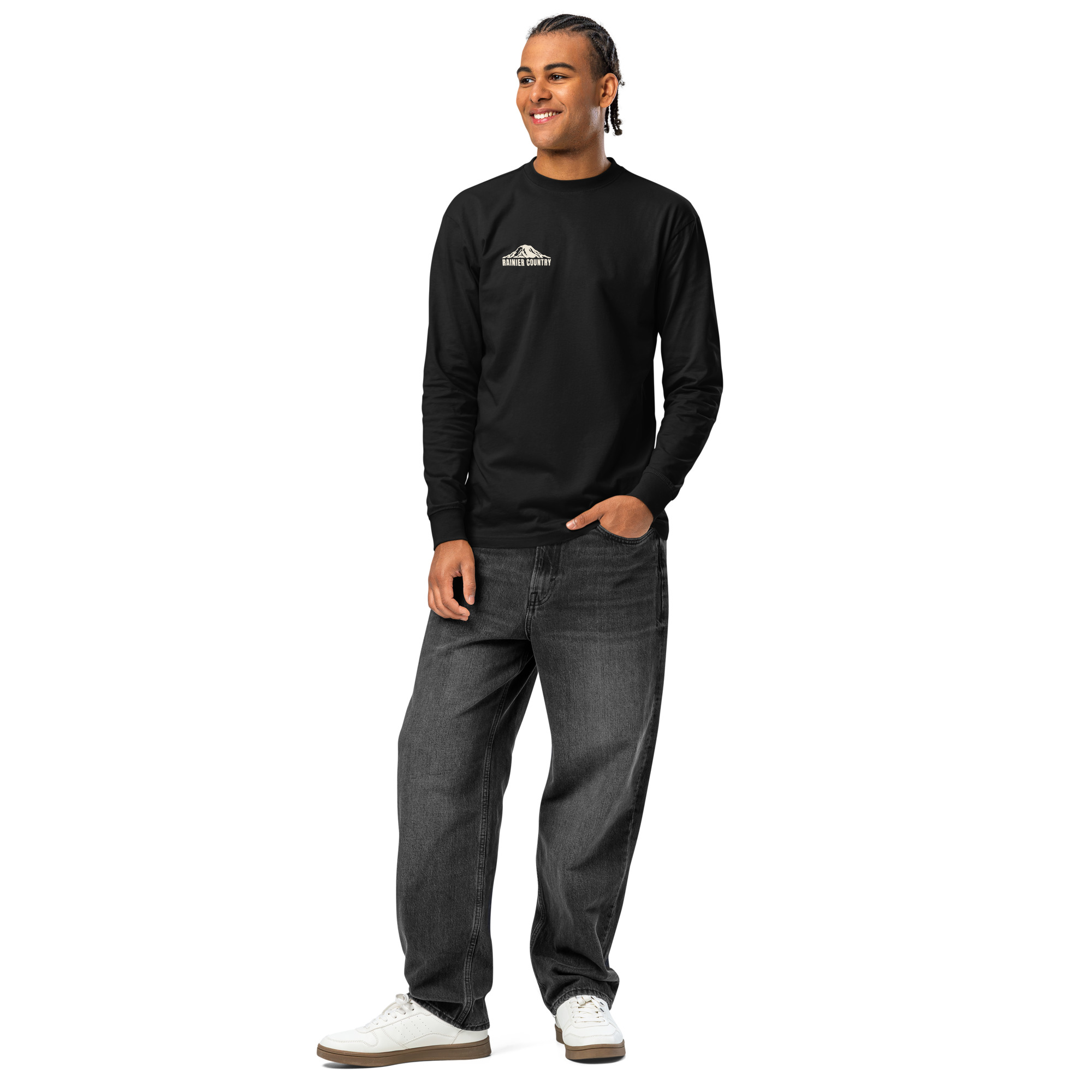 Murder & Moss Heavyweight Long Sleeve Tee | PNW Forest Shirt - Image 2