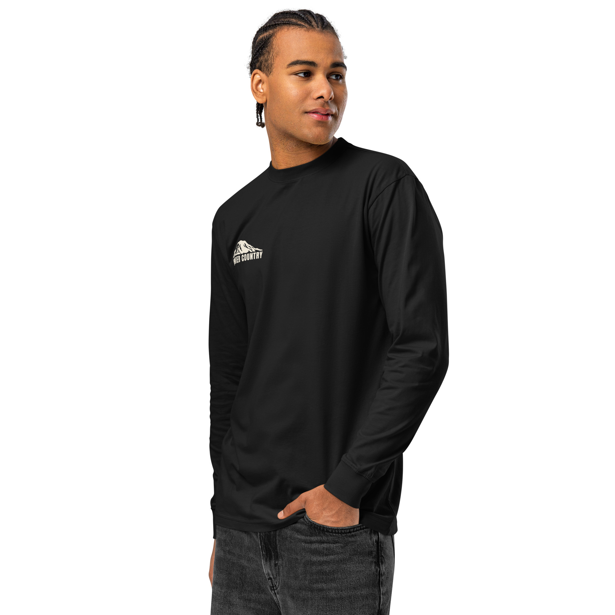 Murder & Moss Heavyweight Long Sleeve Tee | PNW Forest Shirt - Image 3