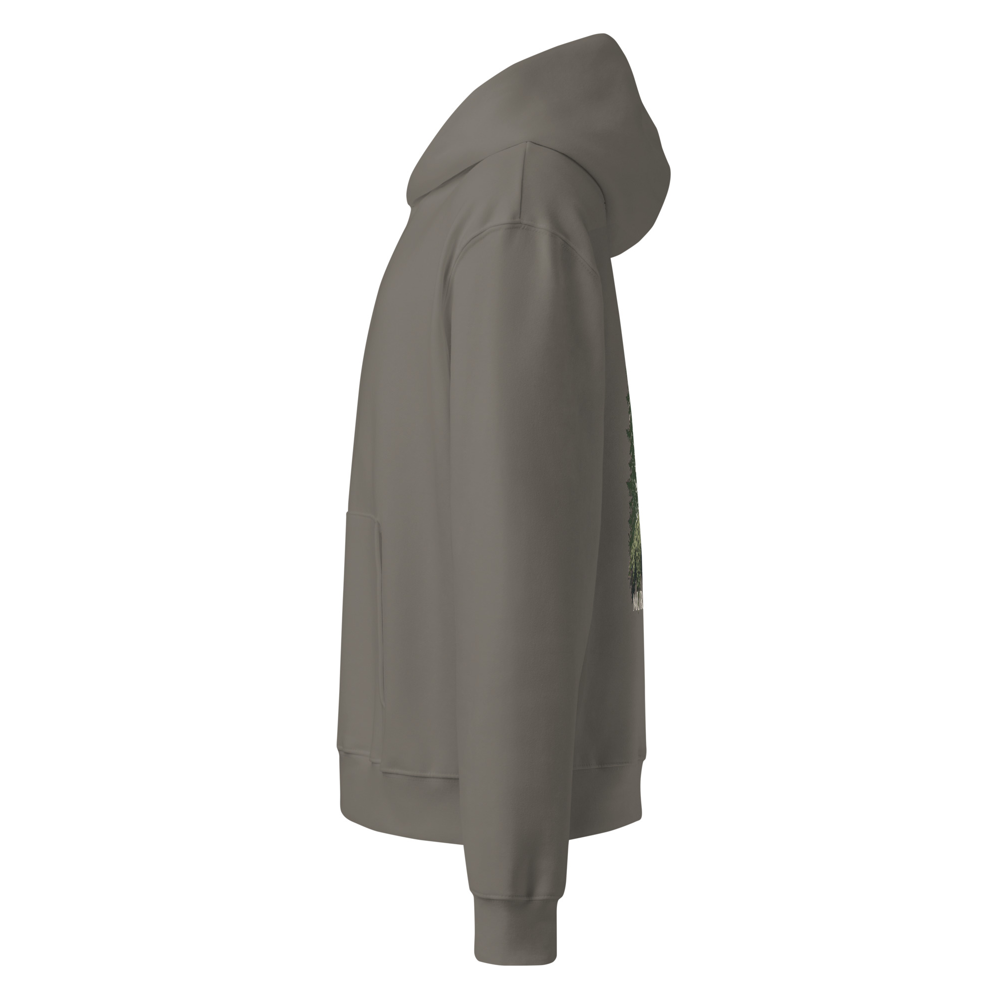 Murder & Moss Oversized Heavyweight Hoodie | PNW Forest Hoodie - Image 8