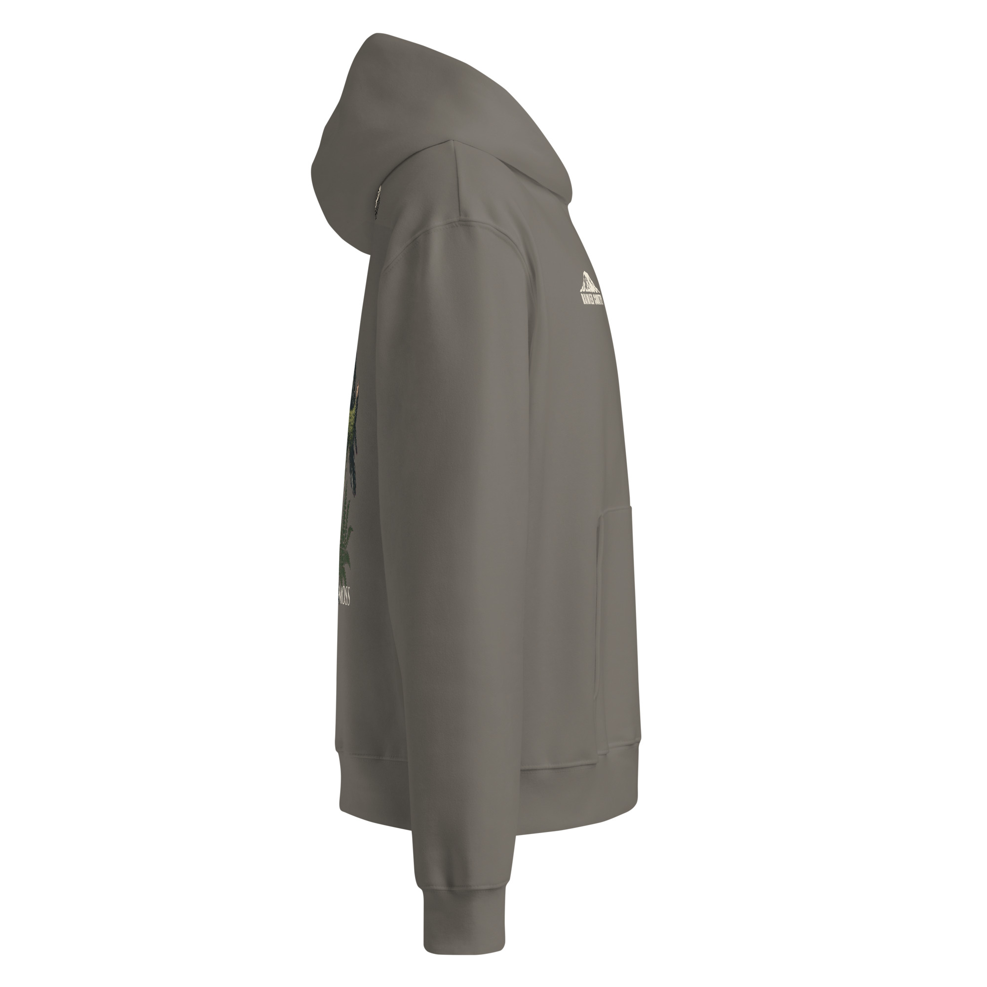 Murder & Moss Oversized Heavyweight Hoodie | PNW Forest Hoodie - Image 11