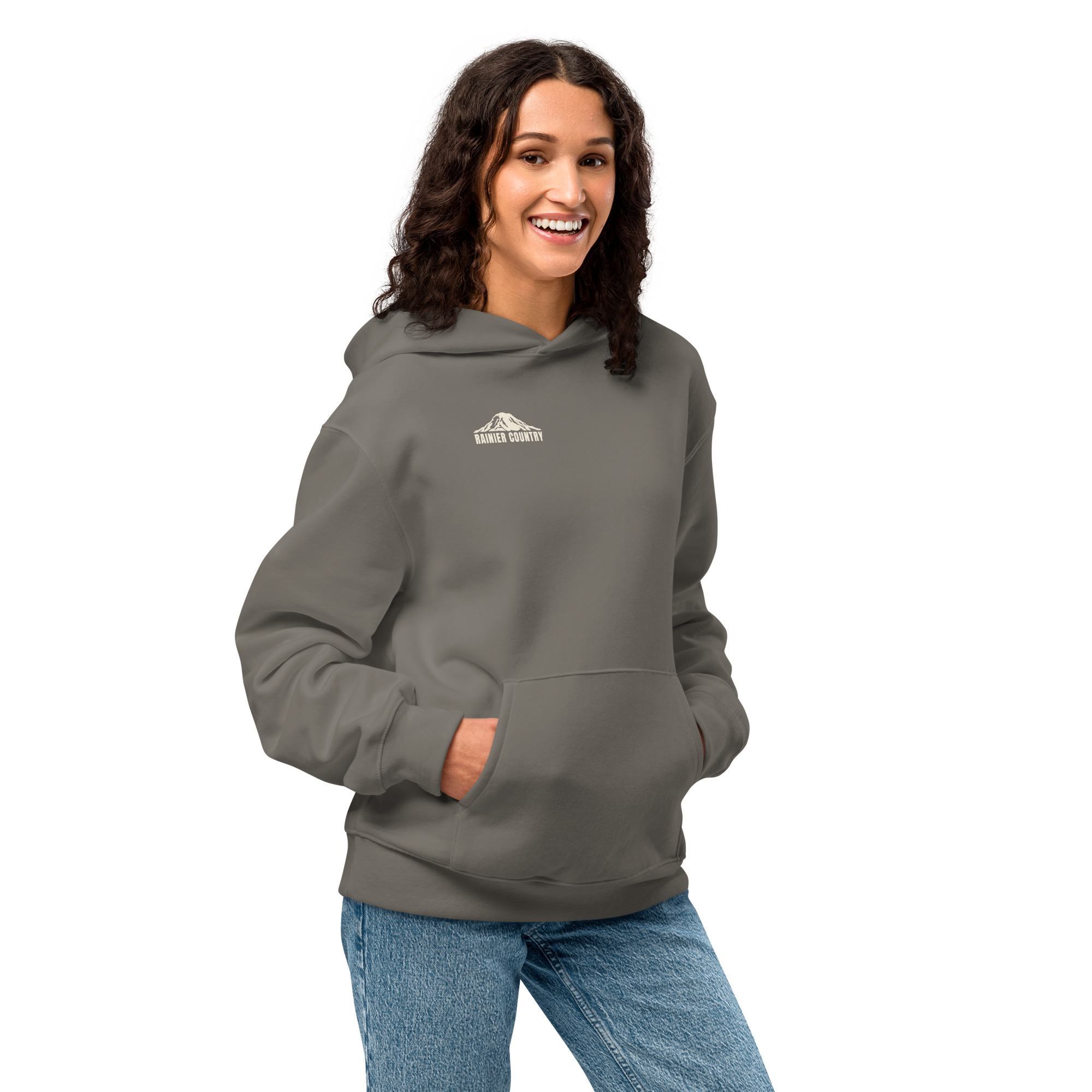 Murder & Moss Oversized Heavyweight Hoodie | PNW Forest Hoodie - Image 17