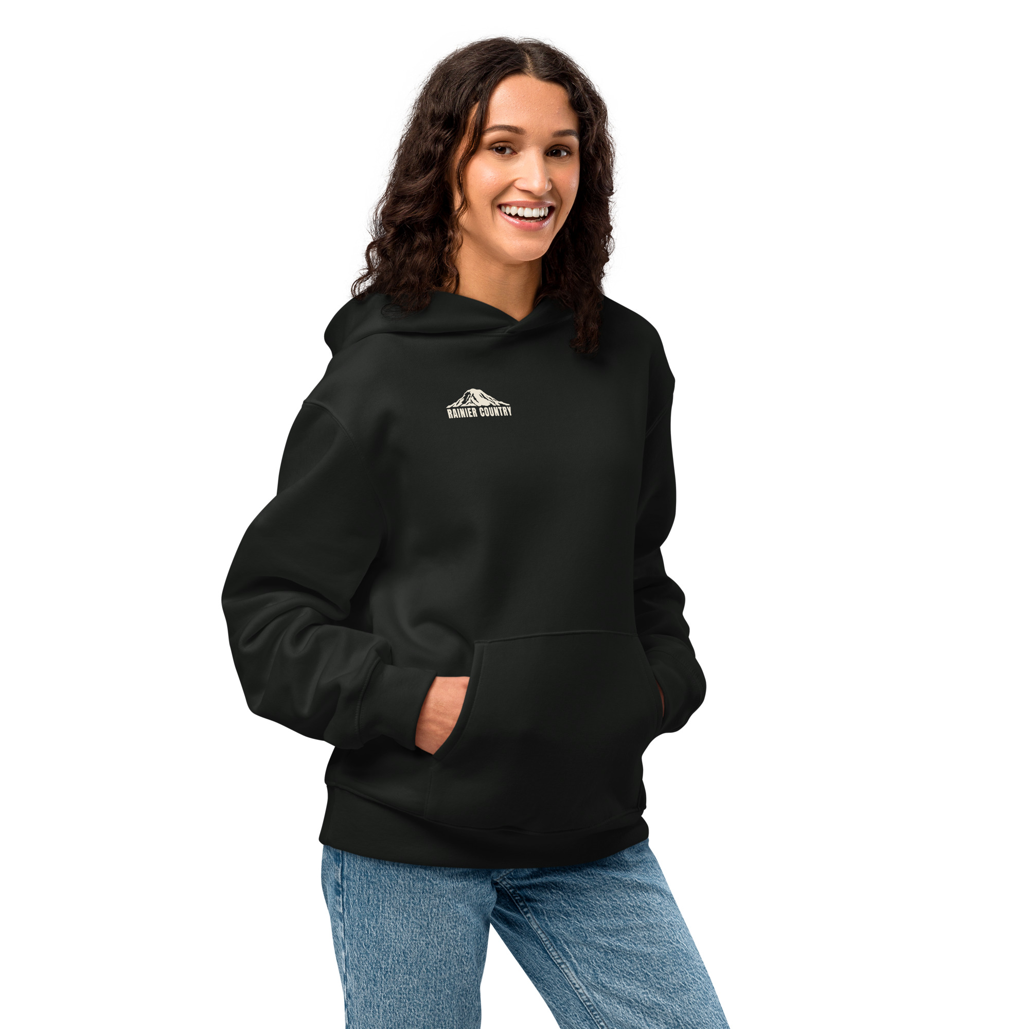 Murder & Moss Oversized Heavyweight Hoodie | PNW Forest Hoodie - Image 16