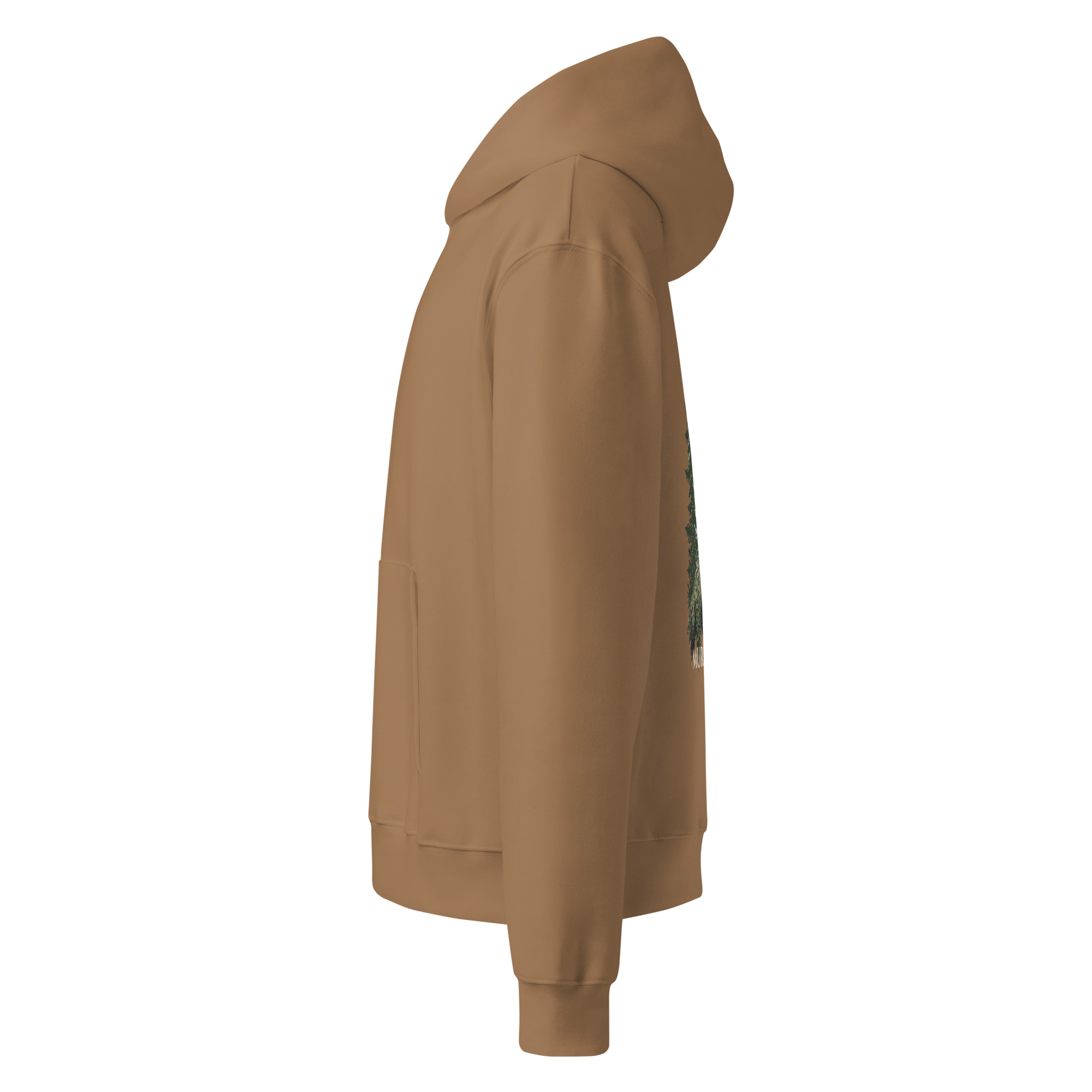 Murder & Moss Oversized Heavyweight Hoodie | PNW Forest Hoodie - Image 9